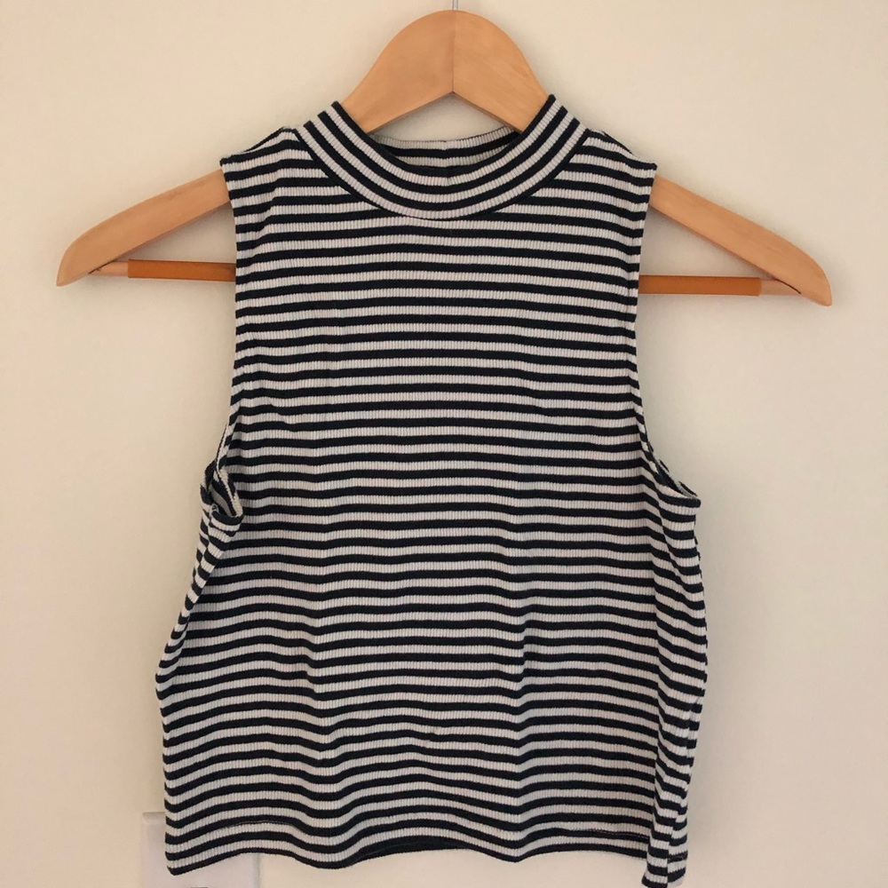 Divided Crop Top